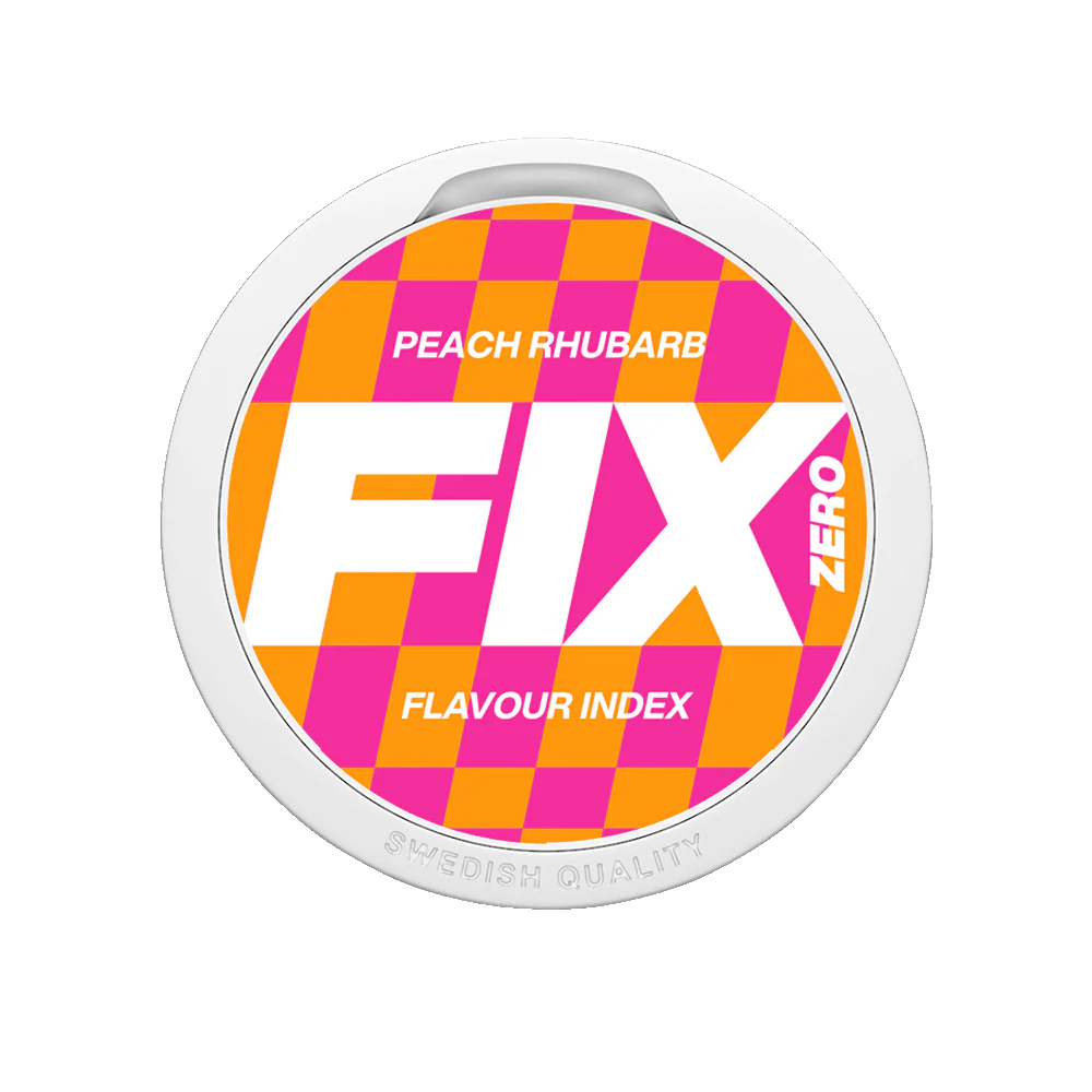 Fix Zero Peach Rhubarb