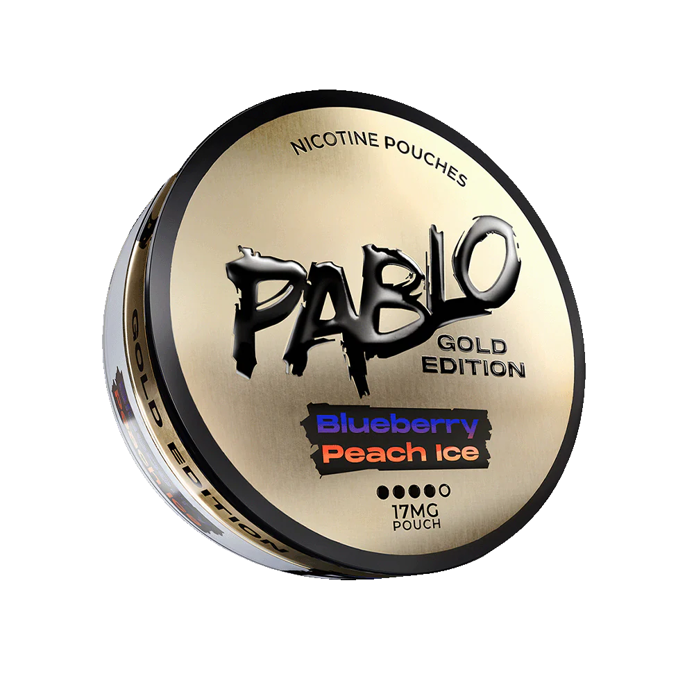 Pablo Gold Edition Blueberry Peach Ice