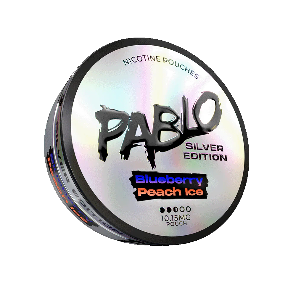 Pablo Silver Edition Blueberry Peach Ice
